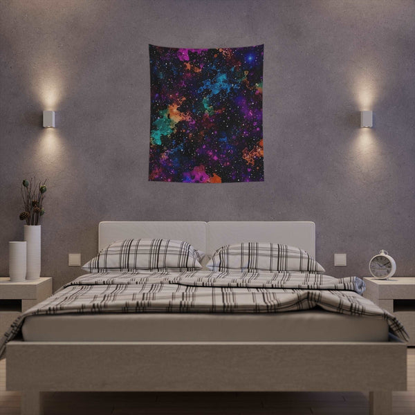 Cosmic Printed Wall Tapestry