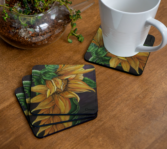 Sun Flower Coaster