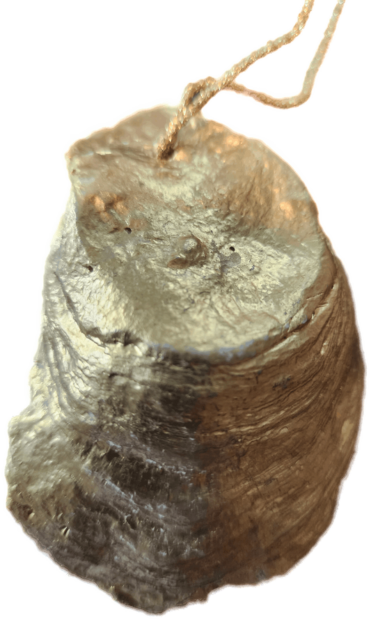 Black, Blue & Gold Swirl Ornament