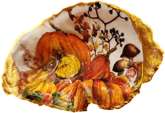 Harvest Oyster Shell Trinket