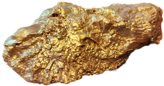 Small Pink, White & Gold Oyster Shell