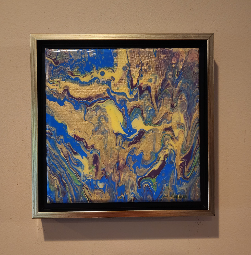 Fluid Art 🎨 on Canvas 3