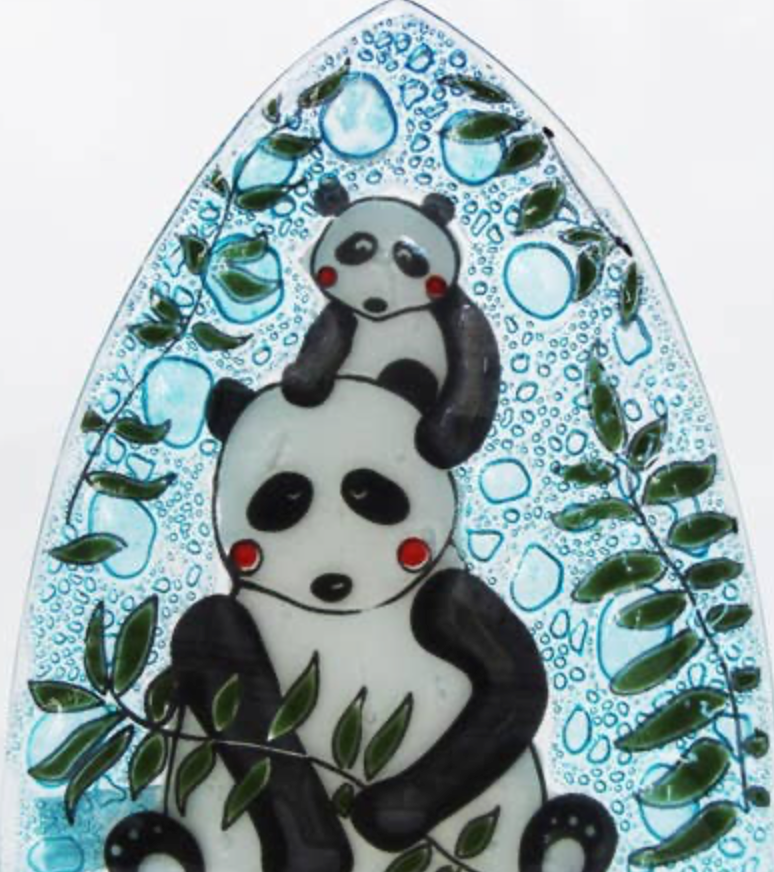 Panda Mom & Child Night Light