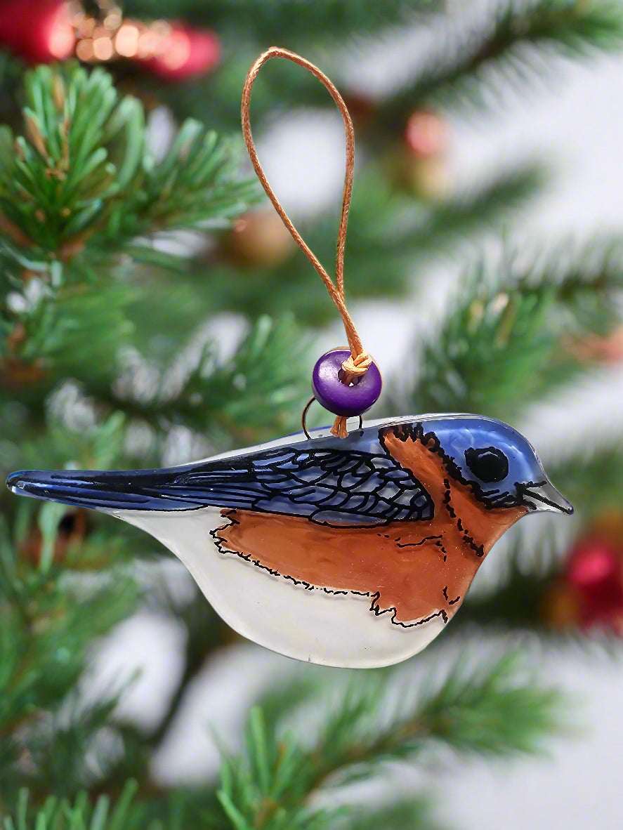 Fused Glass ornaments