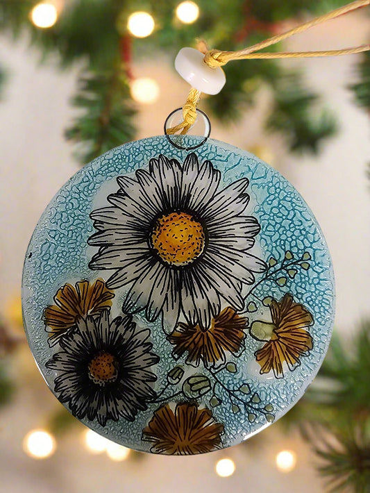 Fused Glass ornaments