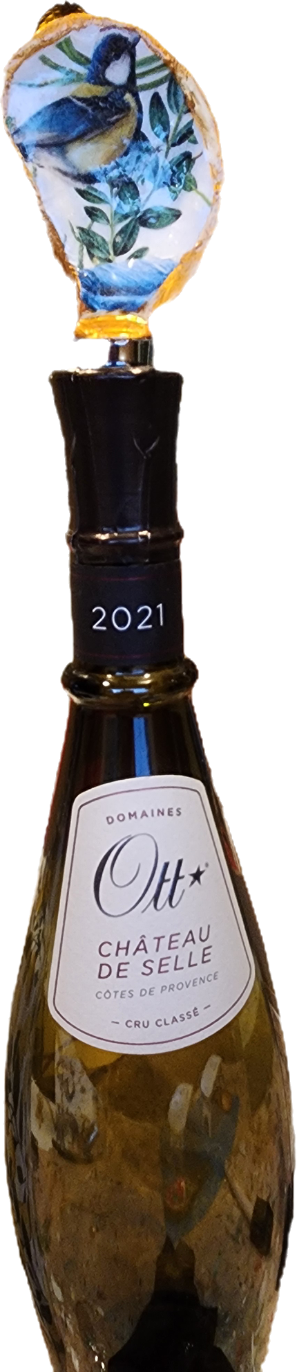 Blue Bird Bottle Topper