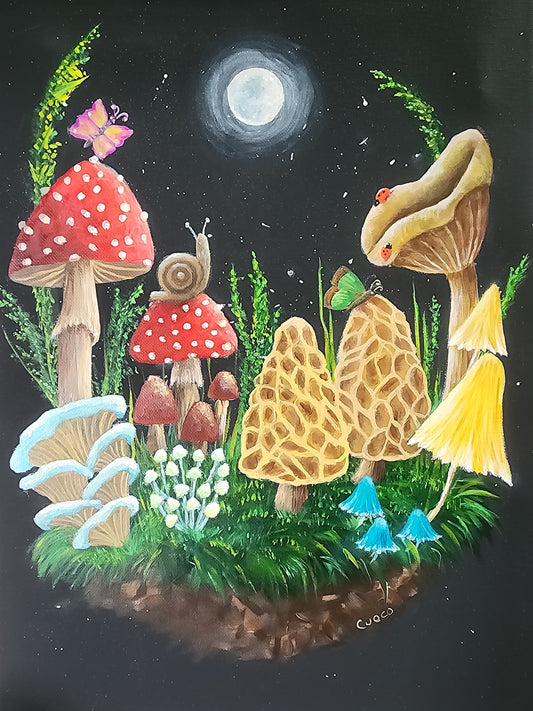 Mushroom Garden - SOLD