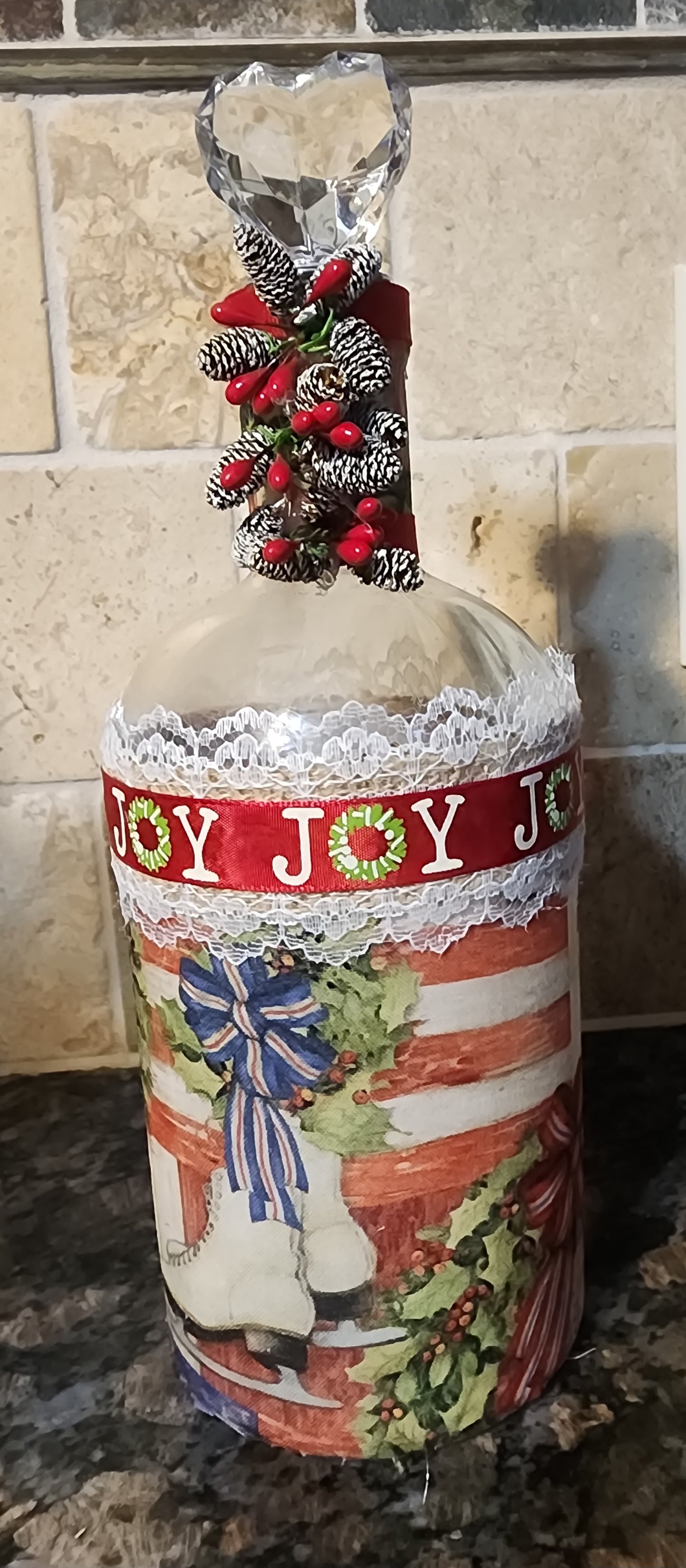 American Christmas Skate Joy Jug
