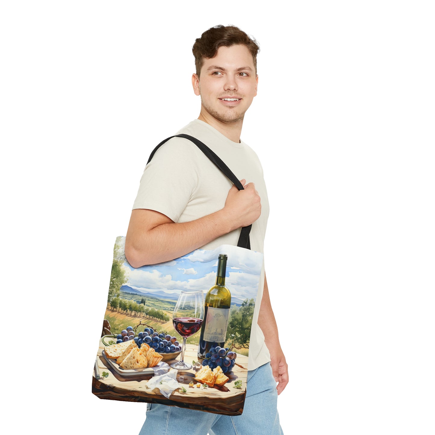 Wine Sip & Savior Tote Bag