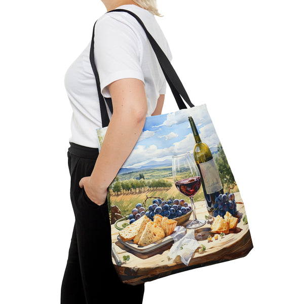 Wine Tasting Tote Bag