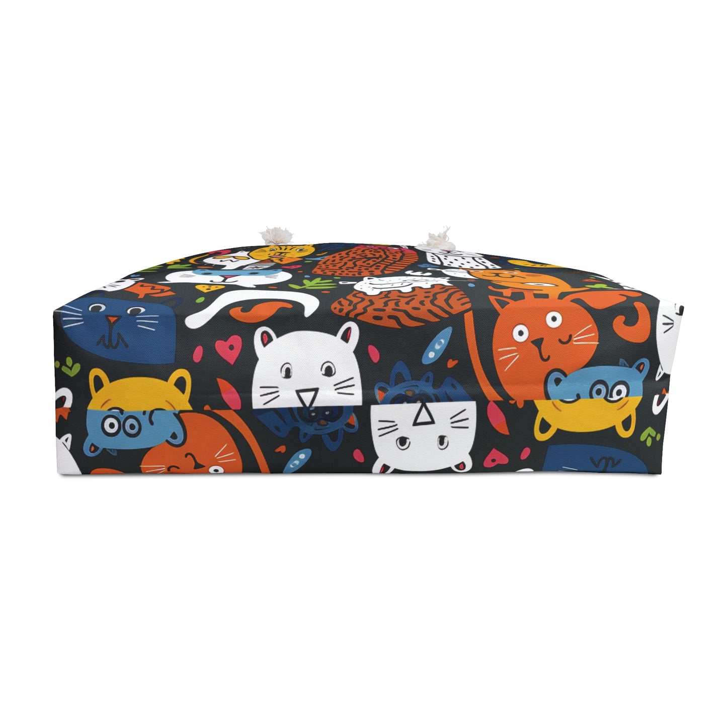 Animal Doodle Print Weekender Tote