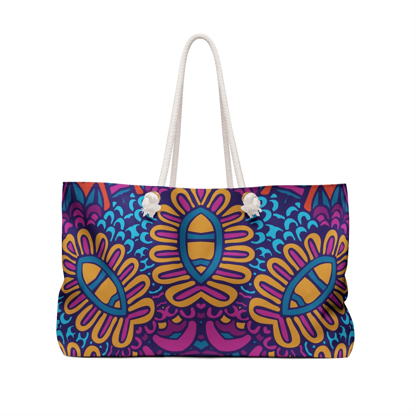 Boho Print Weekender Tote