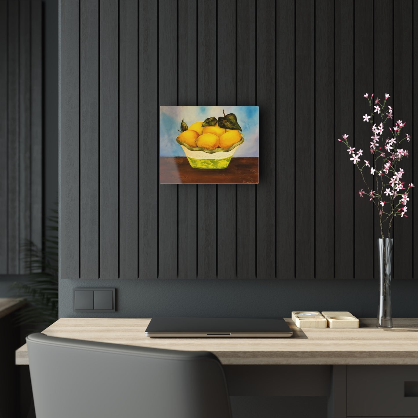 Lemon Bowl Acrylic Print