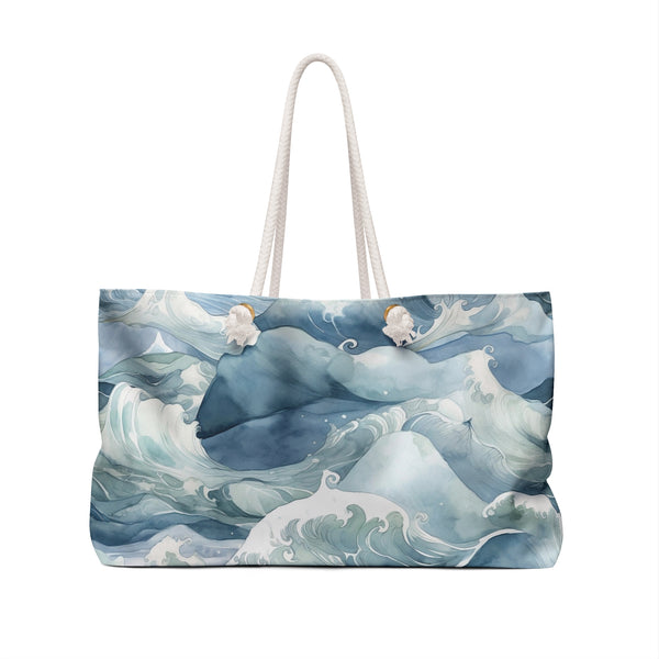 Ocean Waves Weekender Bag