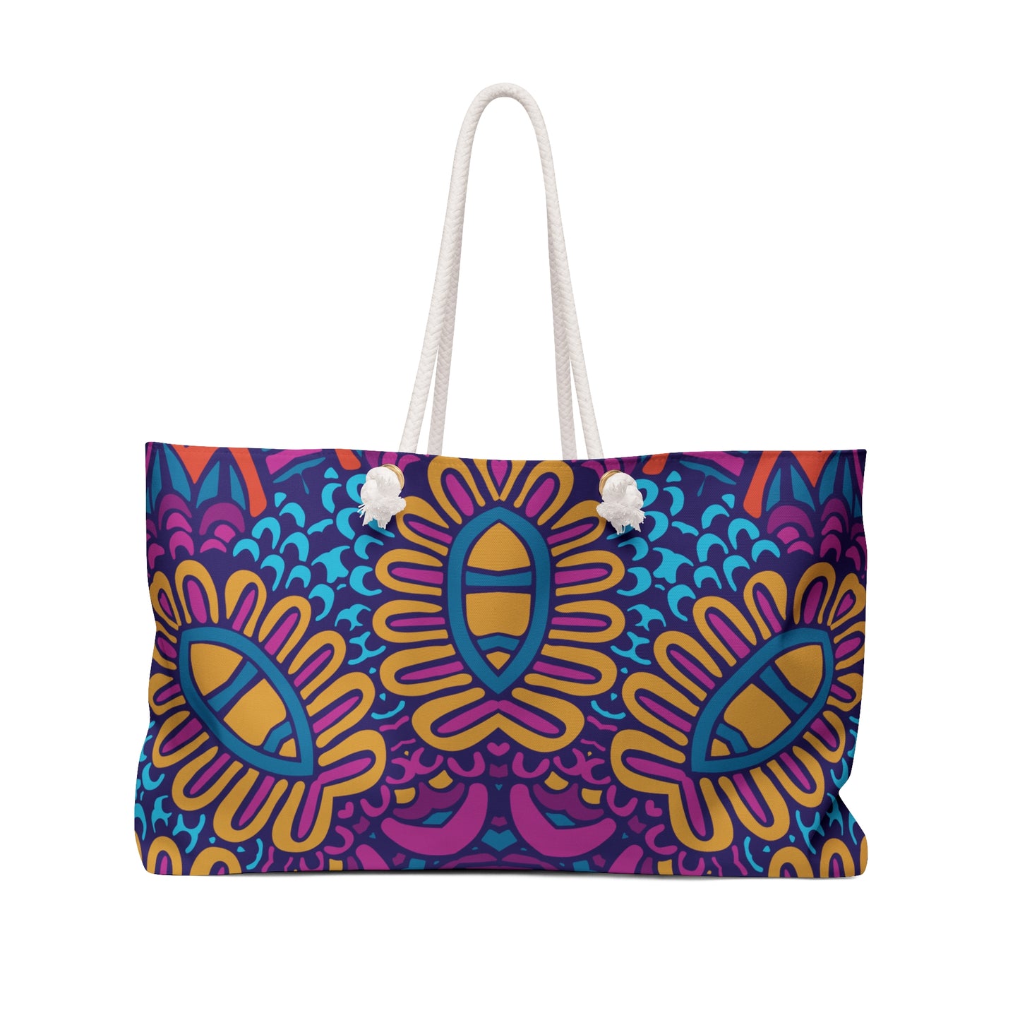 Boho Print Weekender Tote