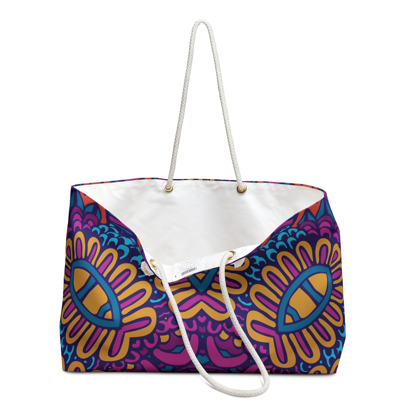 Boho Print Weekender Tote