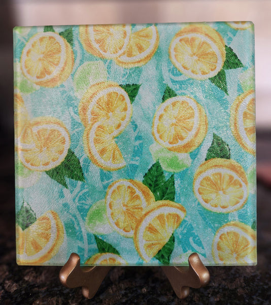 Small Lemon Cutting Board