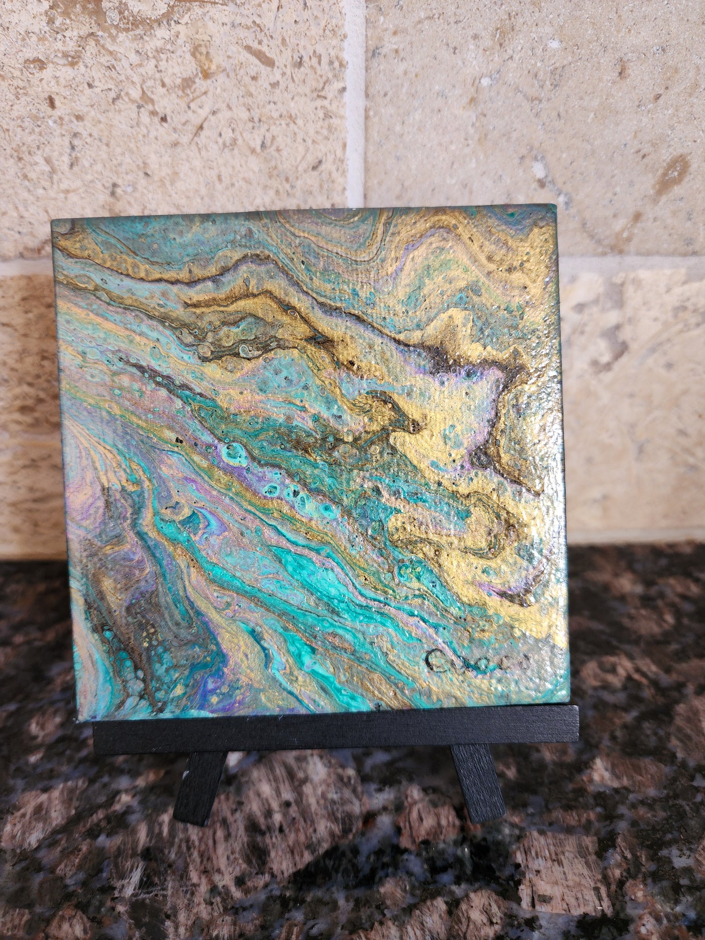 Mini Painting Fluid Art