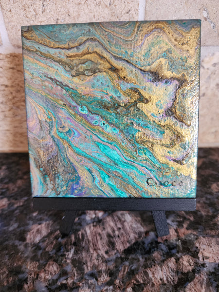 Mini Painting Fluid Art