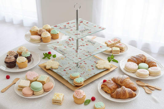 Three-Tiered Serving Plate
