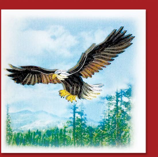 American Eagle Quilling Card - Out of Stock