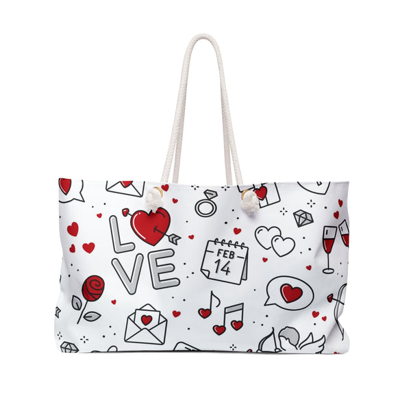 Valentine's Day Bag, Weekend Bag