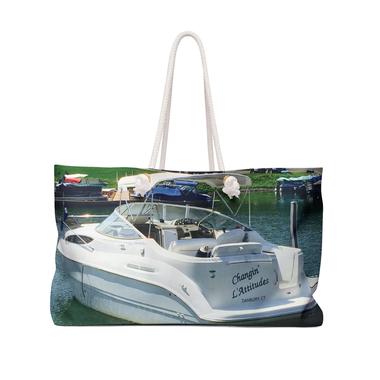 Weekender Boat on Tote Bag!