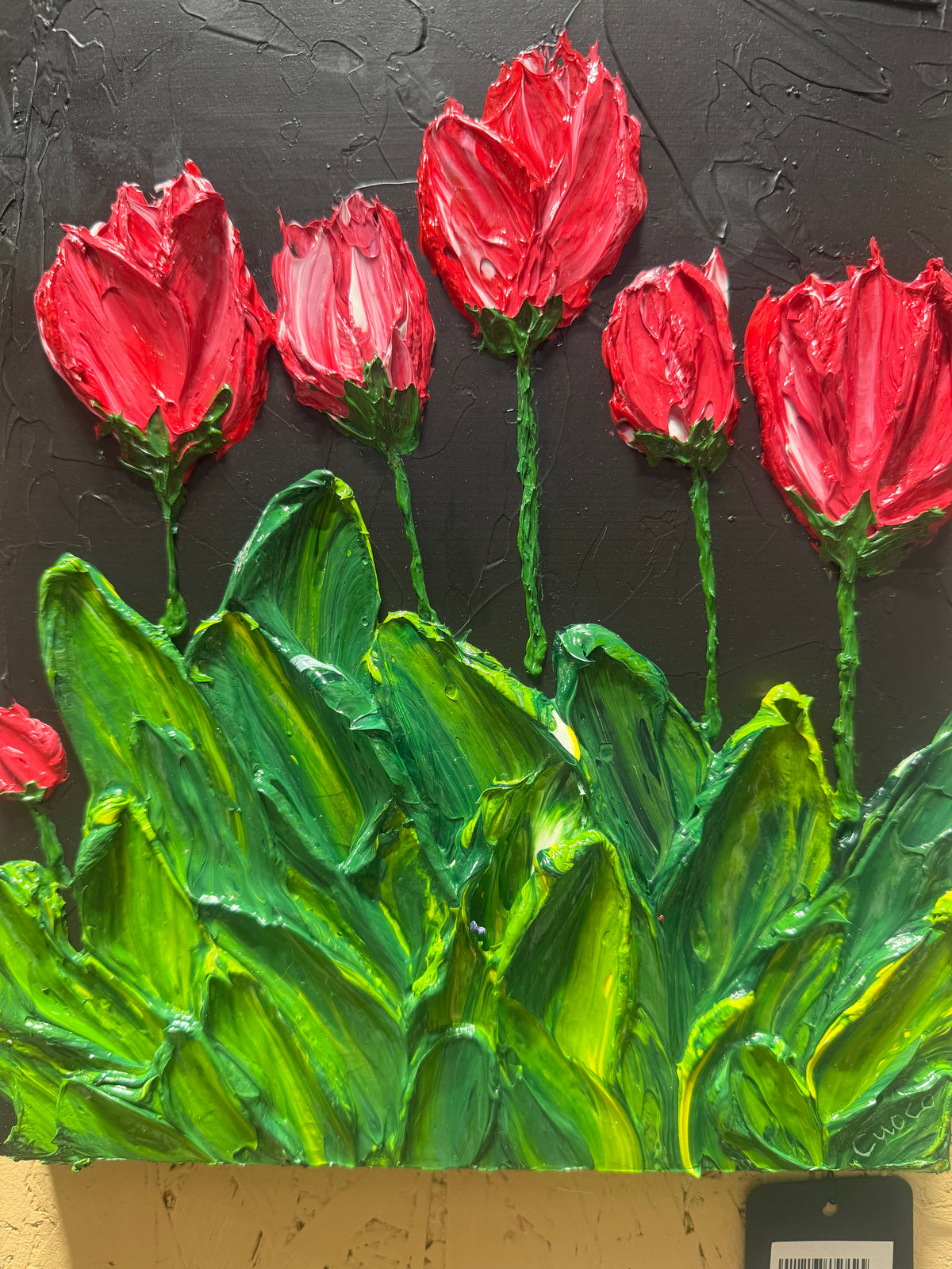 Impasto Tulips
