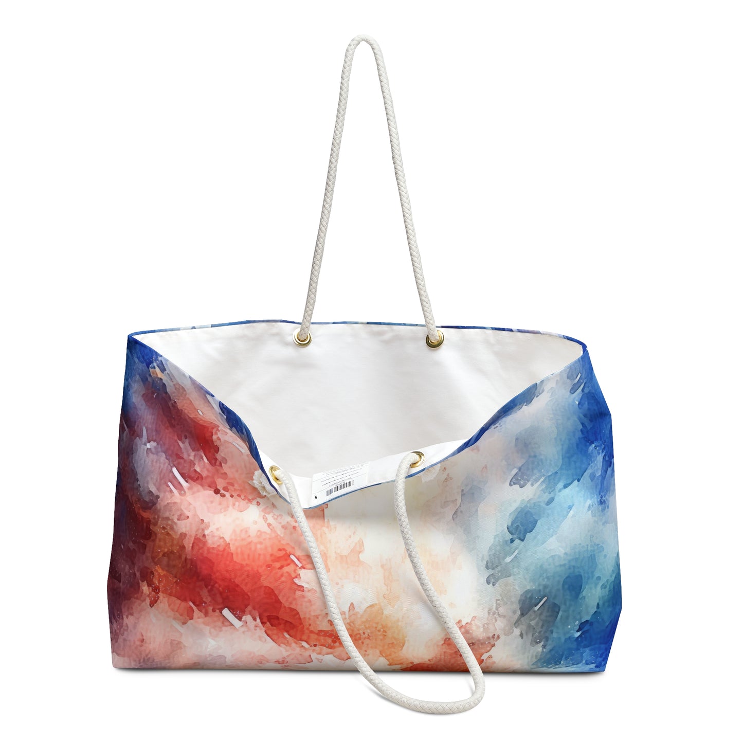 Red, White & Blue Splash Weekender Bag