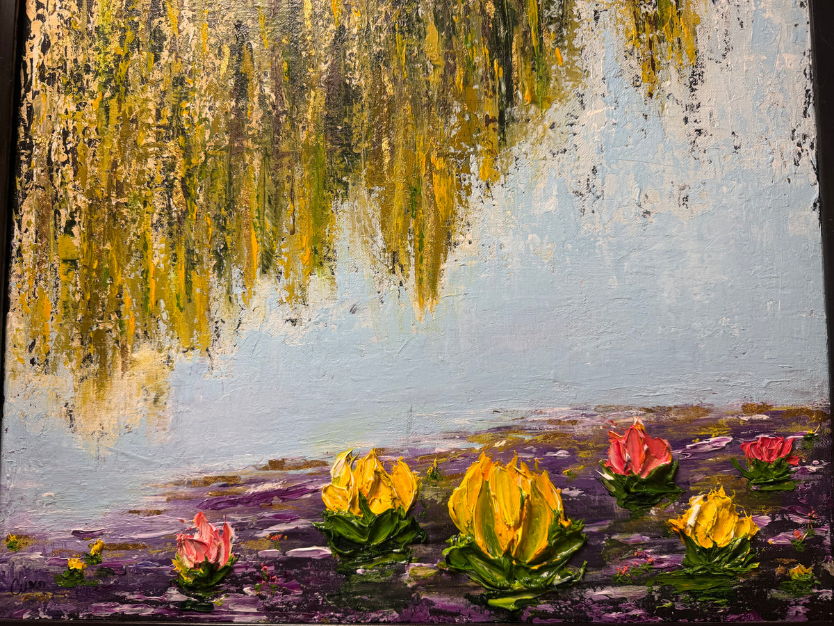 Water Lilies & Willow