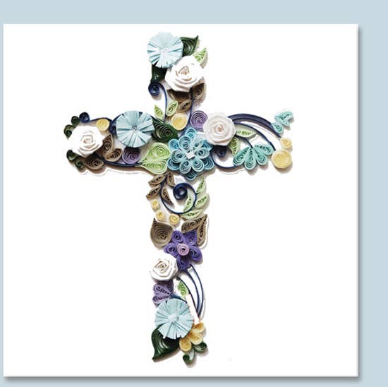 Cross Quilling Card