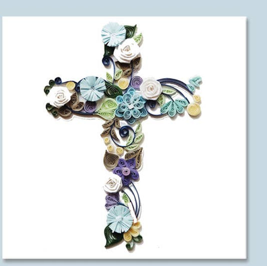 Cross Quilling Card