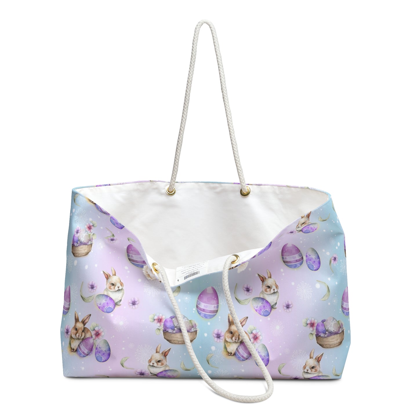 Easter Eggs and Bunnies Weekender Bag