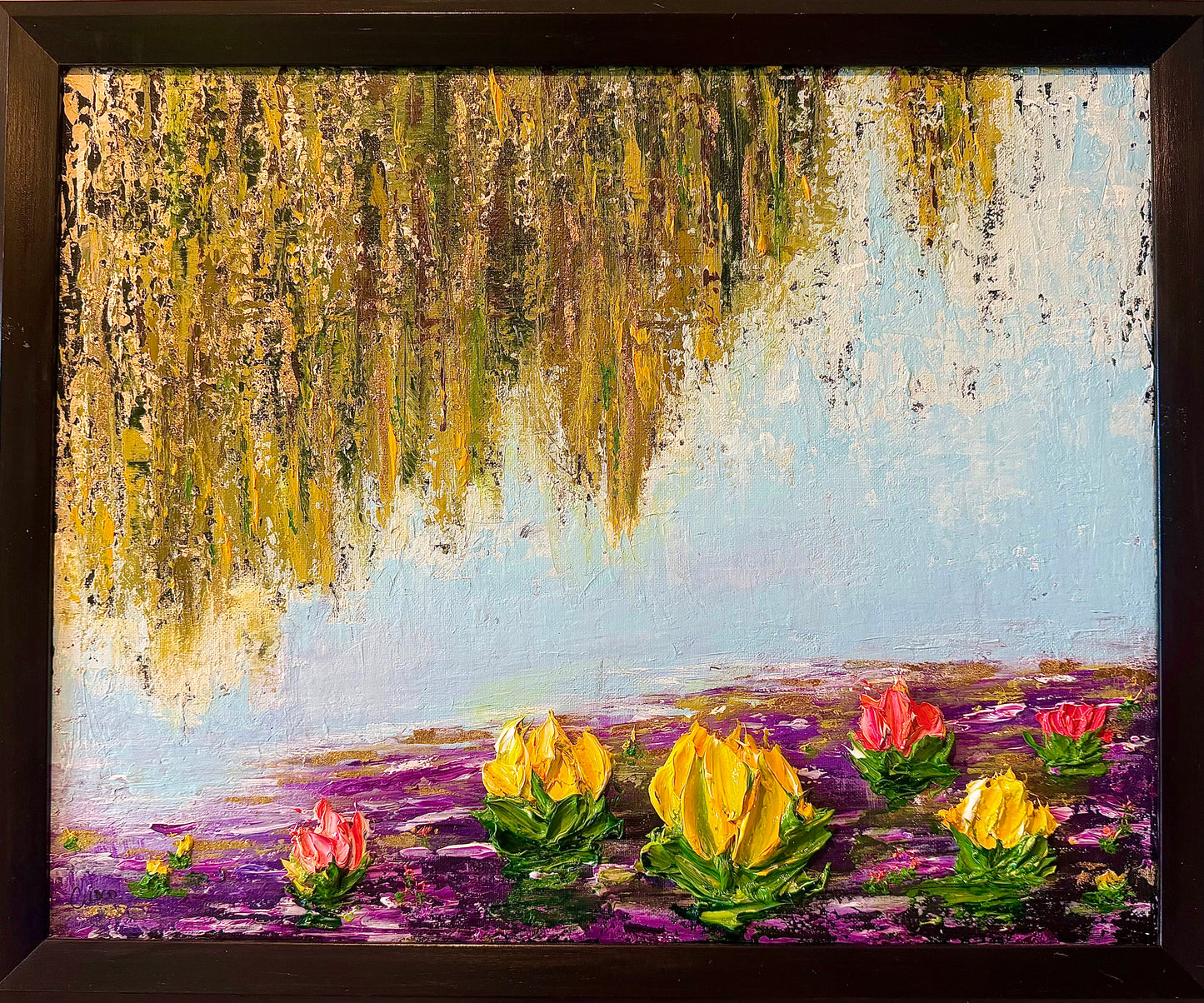 Water Lilies & Willow