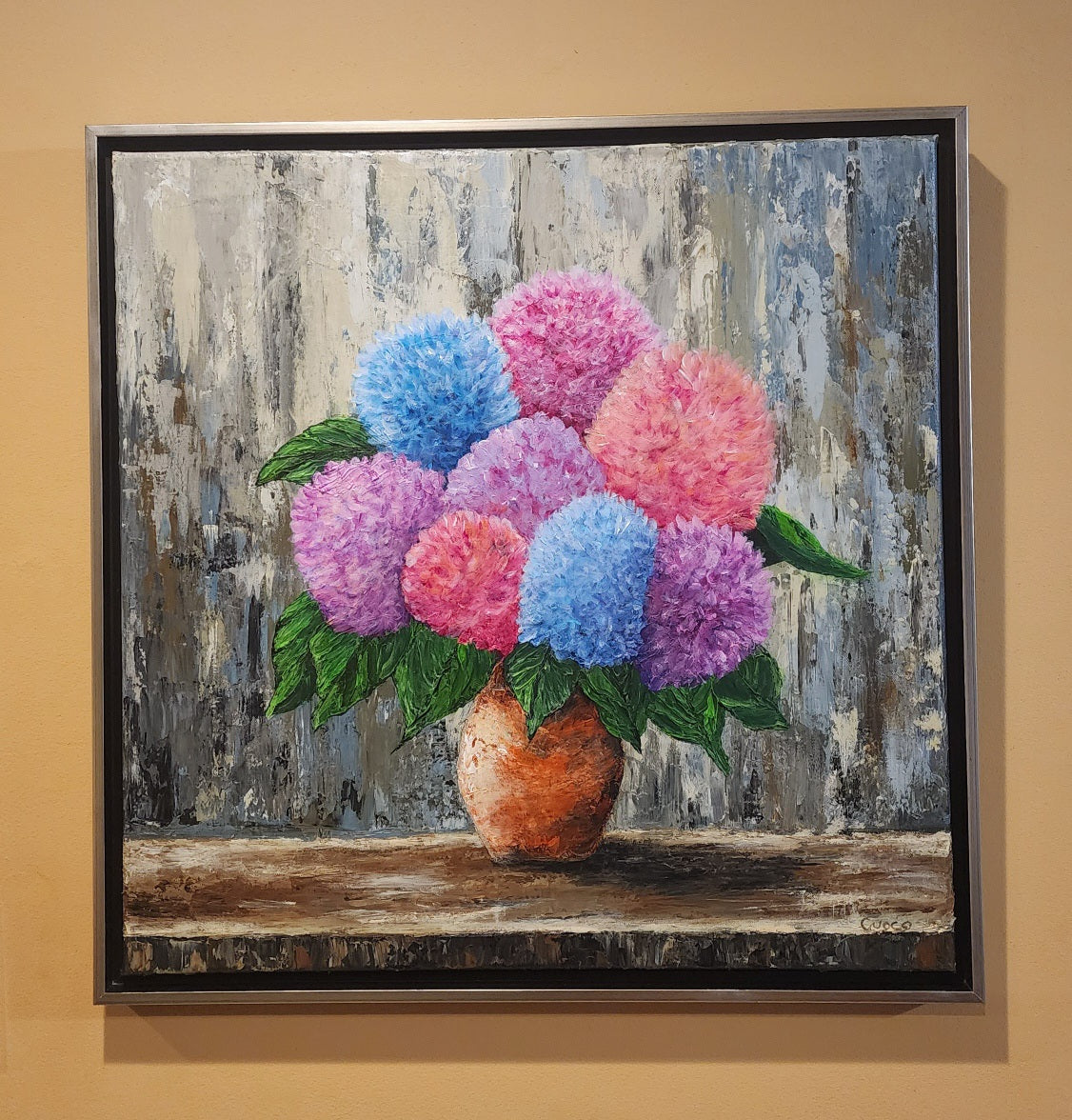 Colorful Hydrangea Bouquet - SOLD
