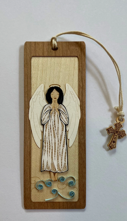 Quilled Angel Bookmark