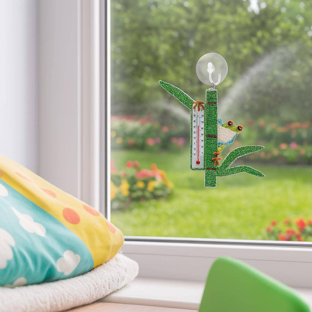 Tree Frog Window Thermometer