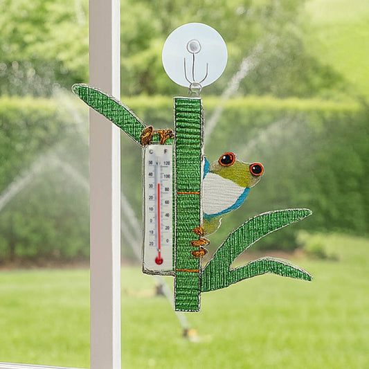 Tree Frog Window Thermometer