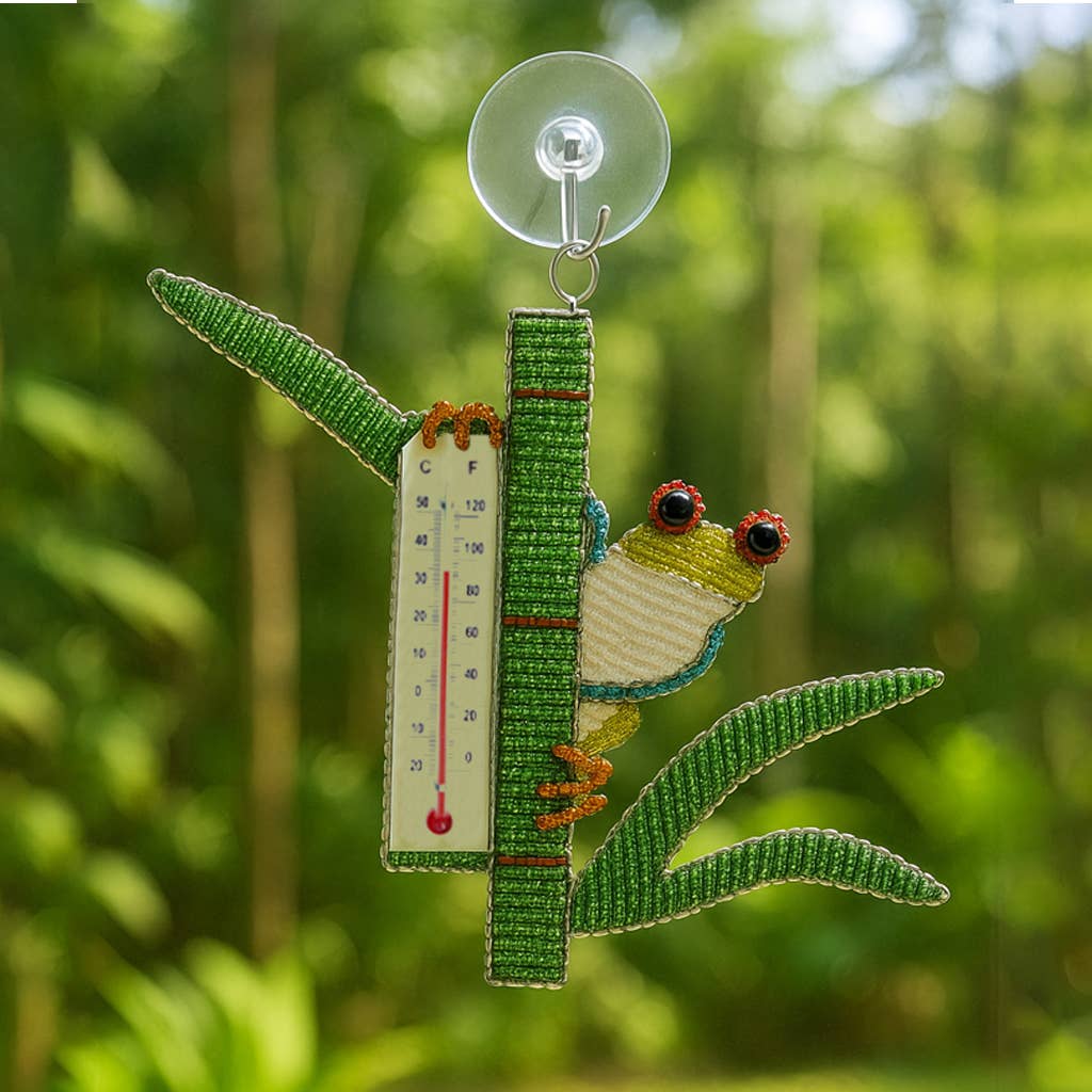 Tree Frog Window Thermometer