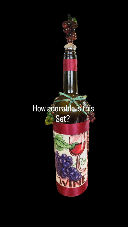 Wine Bottle Gift Set