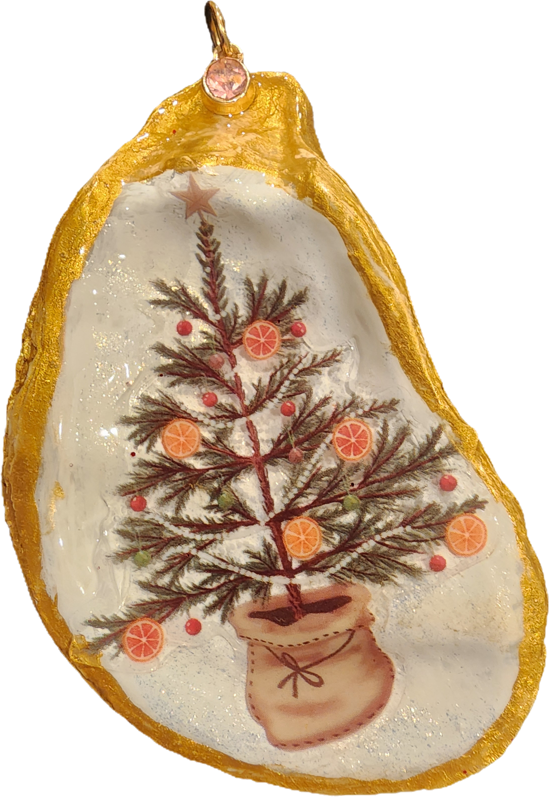 Natural Christmas Tree Ornament