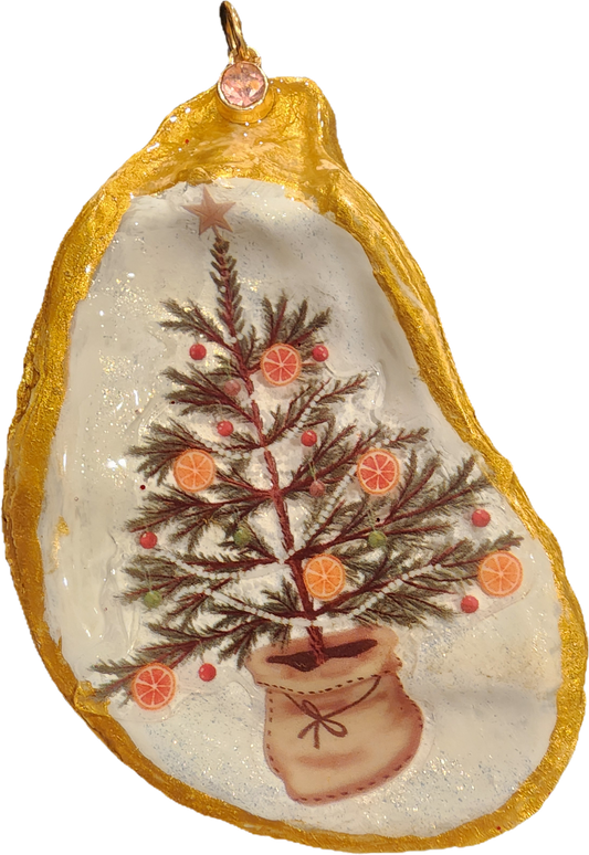 Natural Christmas Tree Ornament