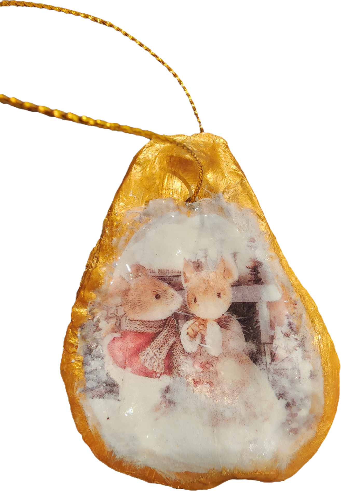 Little Christmas Mice Ornament