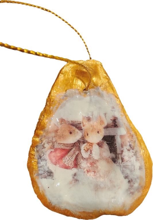 Little Christmas Mice Ornament