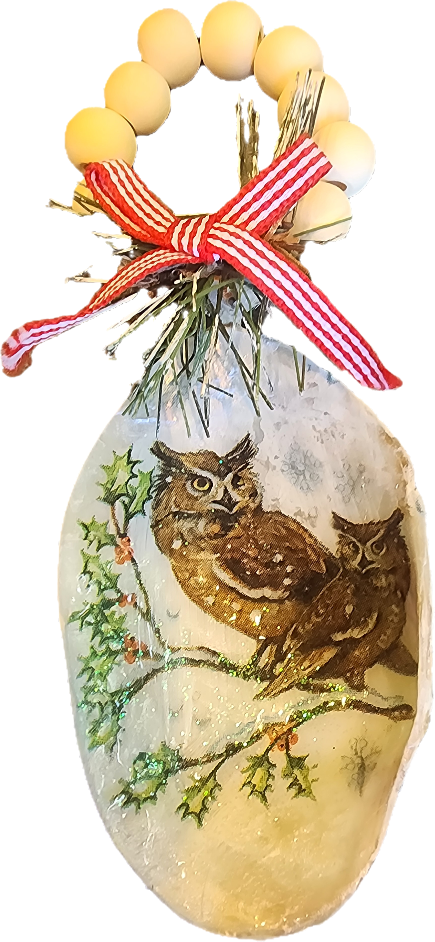 Woodland Aminal Owls Ornament