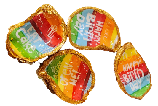 Oyster Shell Napkin Ring Sets