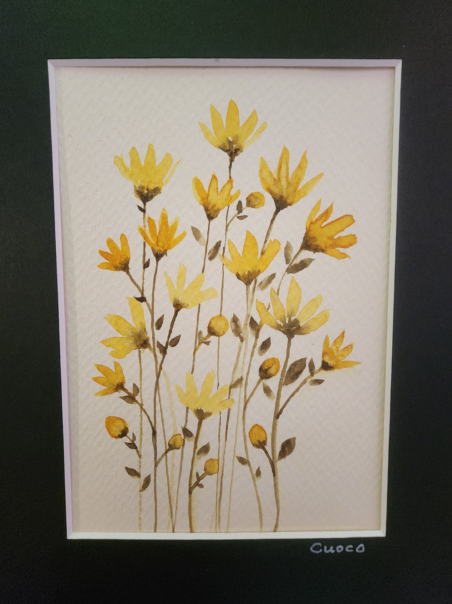 Yellow florals