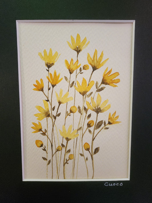 Yellow florals