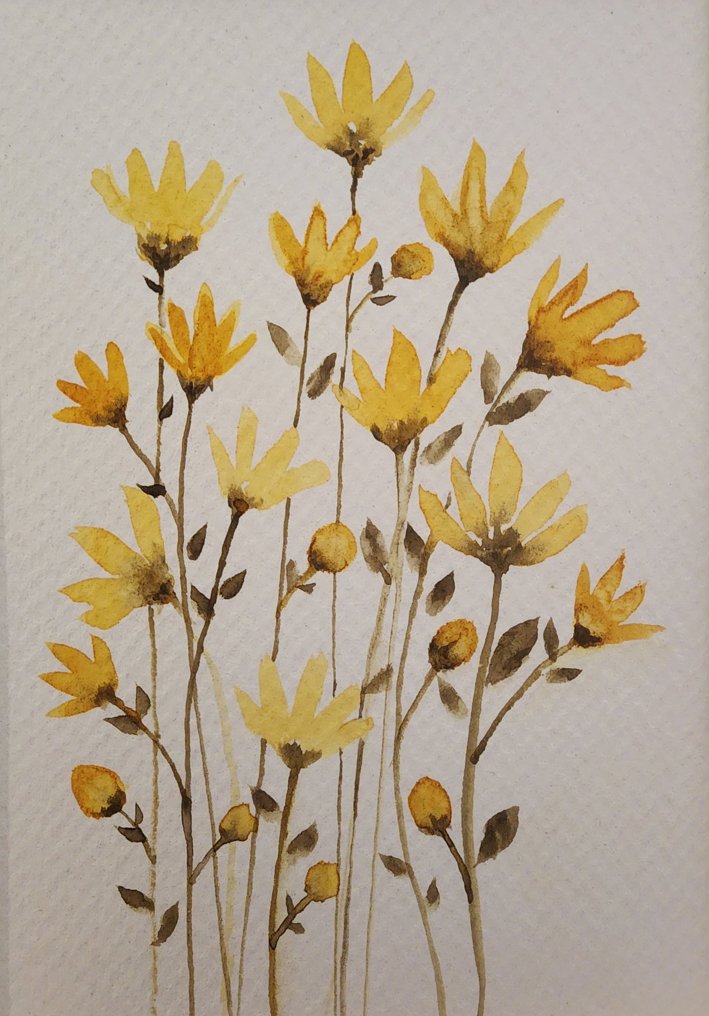 Yellow florals