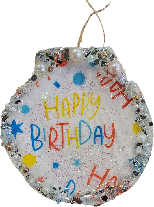 Happy Birthday Clam Shell